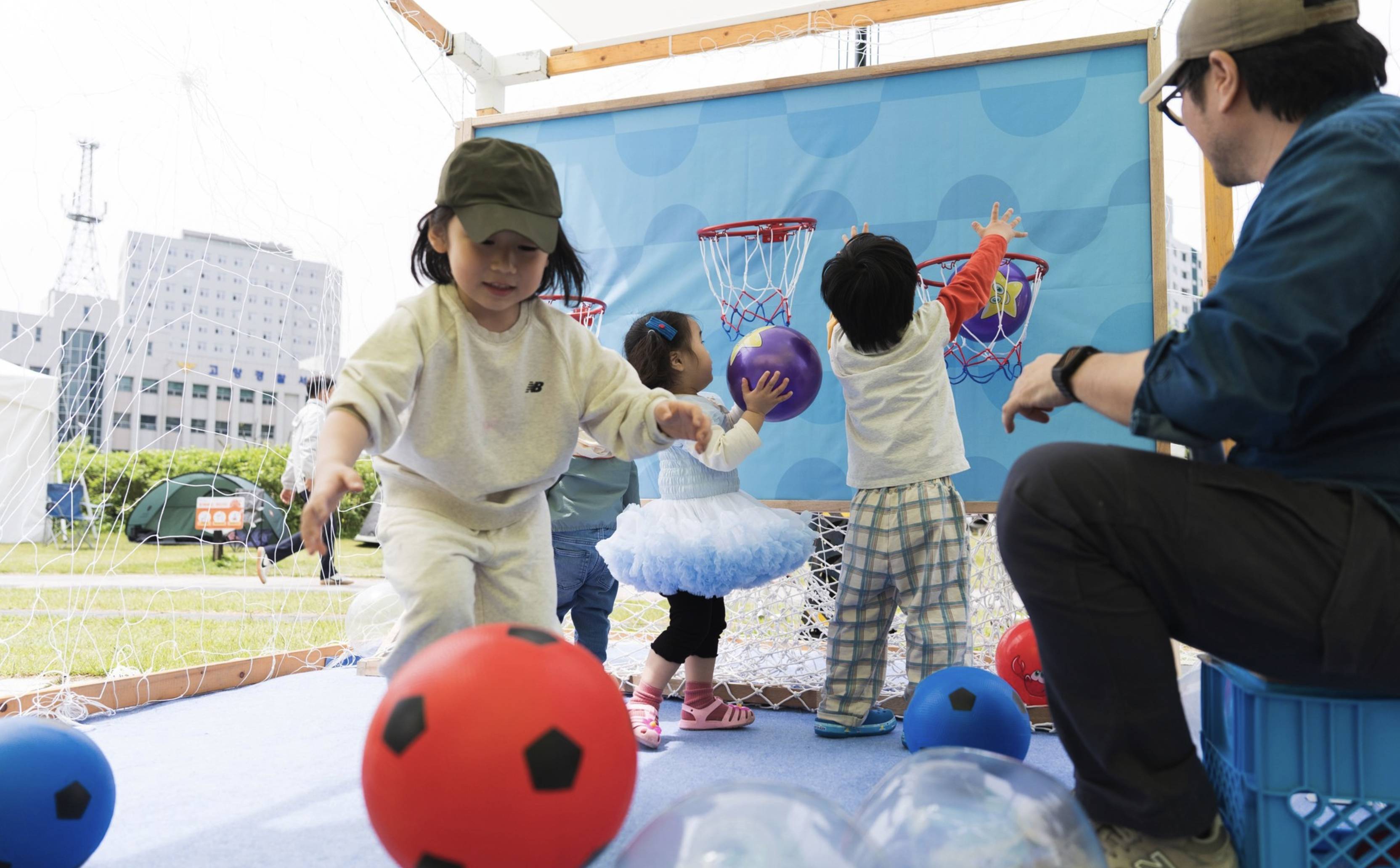 컬러풀 동물원 행사 현장